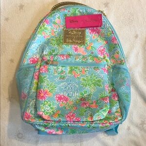 Limited Edition Disney x Lilly Pulitzer Floral Backpack